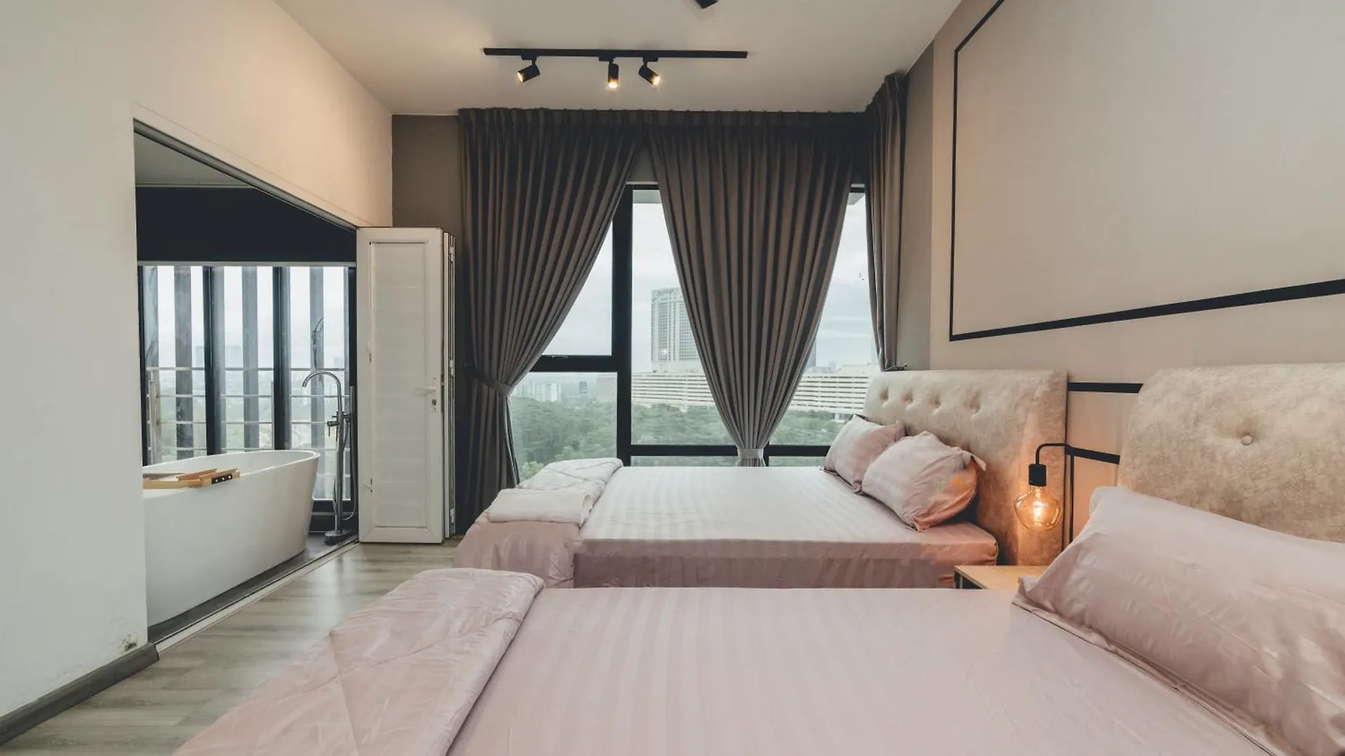 Mosaic Southkey Thezebra 3Br8Pax Bathtub Midvalley By Our Stay Johor Bahru Apartmán
